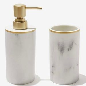 Marble Bath Set